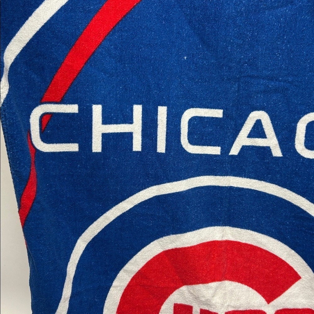 2012 Chicago Cubs beach towel 100% cotton - Picture 4 of 6